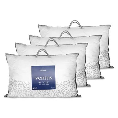 PACK X 4  ALMOHADAS VENTUS FIRM QUEEN 70X50CM