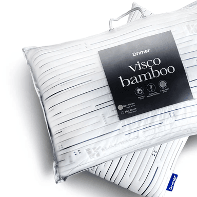 PACK ALMOHADA VISCO BAMBOO ESTANDAR 60X40CM - 3