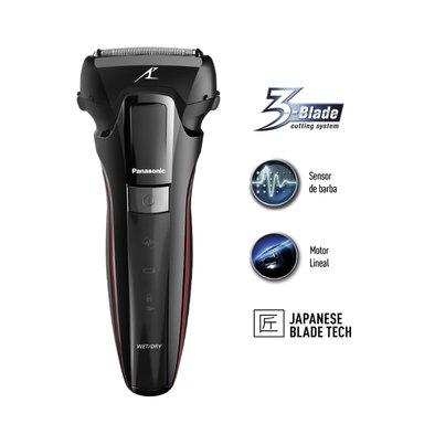 AFEITADORA PANASONIC ES-LL41 3-BLADE SYSTEM CON SENSOR