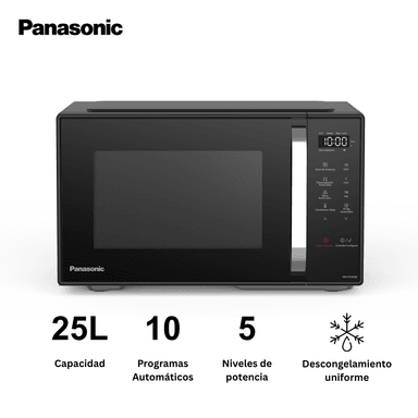 MICROONDAS PANASONIC 25 LT NN-ST34QBRPK NEGRO