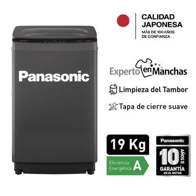 LAVADORA PANASONIC 19KG NA-F19JB1BRH CARGA SUPERIOR - 1