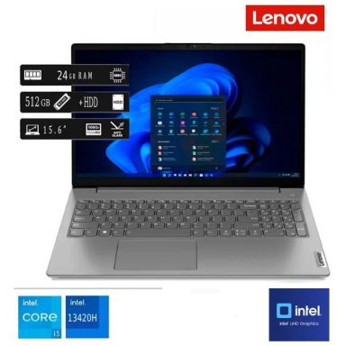 LAPTOP NUEVA LENOVO V15 G4 IRU CORE I5 13VA GEN 24GB RAM 512GB SSD + 1TB HDD EXTERNO