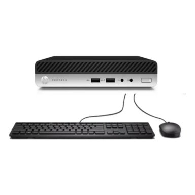 PRODESK MINI 400 G5 I7 9NA 16GB RAM 256GB SSD + 500GB HDD + MONITOR LED 24' - 3