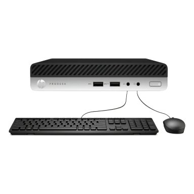 HP PRODESK MINI 400 CORE I7 16GB RAM 512GB SSD + MONITOR 24' IPS FHD 1920 X 1200 - 3