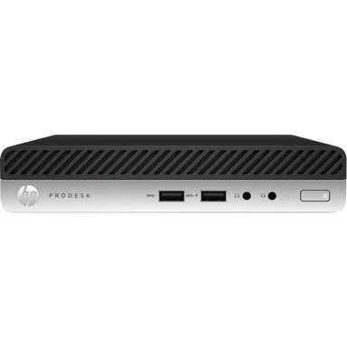 PC MINI HP PRODESK 400 G5 CI7 9700T 16GB RAM SSD 256 REACONDICIONADA + LED 24' - 2