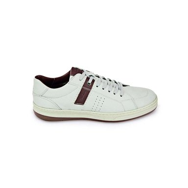 ZAPATILLAS HOMBRE CALIMOD CUERO BLANCO UAN011