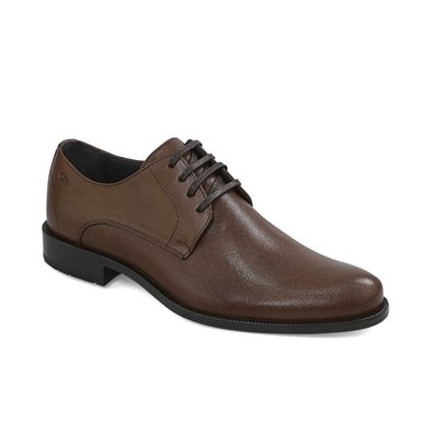 ZAPATOS DE VESTIR HOMBRE CALIMOD CUERO CAFÉ VAE007 - 1