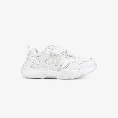 ZAPATILLAS NIÑA MINNIE BLANCO ESCOLAR 2MN987