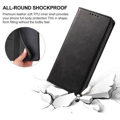 CASE XIAOMI POCO X3 FLIP COVER NEGRO - 1