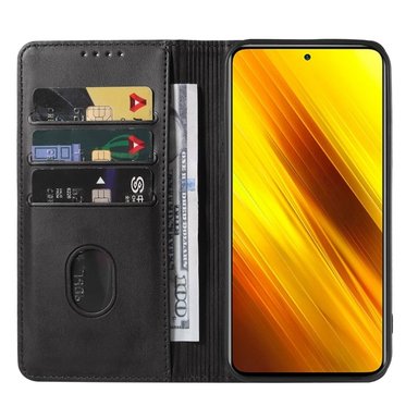 CASE XIAOMI POCO X3 FLIP COVER NEGRO - 5