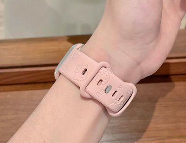 CORREA PARA APPLE WATCH 38-40-41 / PALO ROSA HELLO KITTY - 3