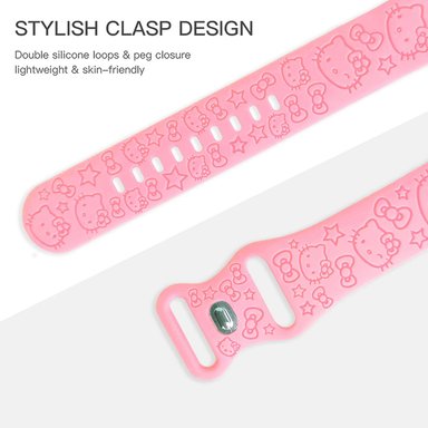 CORREA ROSADO PARA APPLE WATCH 38-40-41 HELLO KITTY - 2