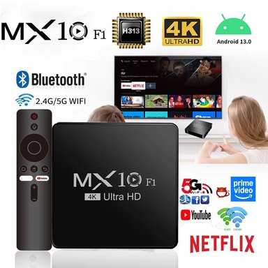 TV BOX - ANDROID 13 - 4K - PELICULAS Y SERIES GRATIS - 1
