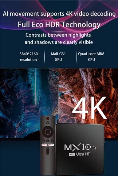 TV BOX - ANDROID 13 - 4K - PELICULAS Y SERIES GRATIS - 2