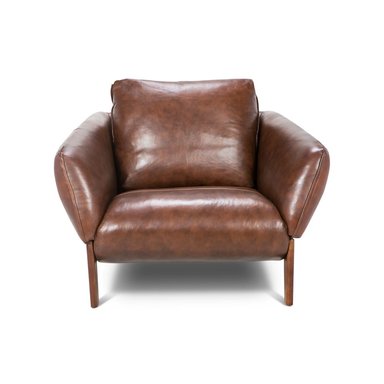 SOFÁ ROSEN WILLIAMSBURG CUERO 1 CUERPO TABACO