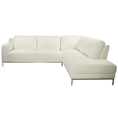 SECCIONAL ROSEN KRISS DERECHO IVORY CUERO - 2