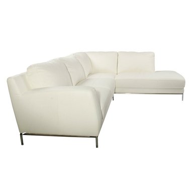 SECCIONAL ROSEN KRISS DERECHO IVORY CUERO - 3