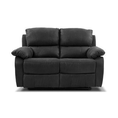 SOFÁ ROSEN RECLINABLE ORSON TELA 2 CUERPOS STONE GRIS OSCURO - 6