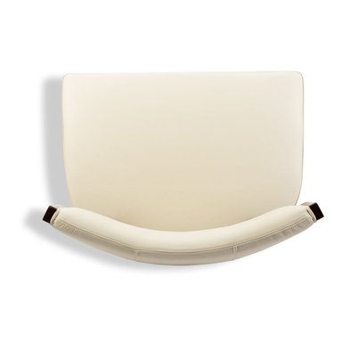 ROSEN SILLA A-550 MADERA CAFE CUERO BEIGE - 4