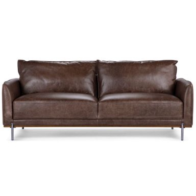 ROSEN SOFA 3 CPOS WESTWOOD CUERO MORO - 1