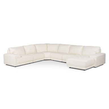 ROSEN CENTRO DE DESCANSO LOFT CUERO MARFIL