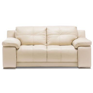 ROSEN SOFÁ 5037 CUERO BEIGE 2 CUERPOS - 2