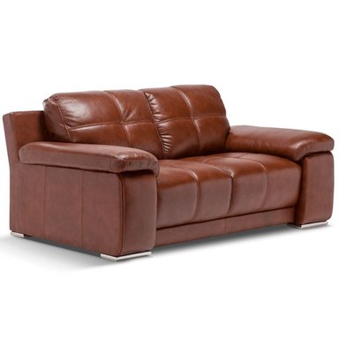 ROSEN SOFA 5037 2C CUERO CARAMELO