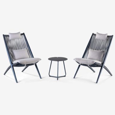 SET BALCON LUMBARDA 3 PZS