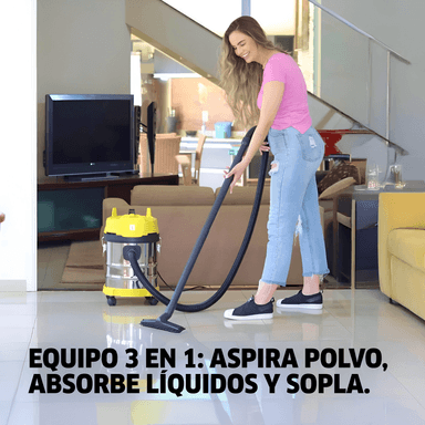ASPIRADORA DE POLVO Y AGUA NT2100 1600W 20L KARCHER - 6