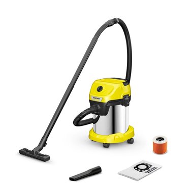 ASPIRADORA DE POLVO Y AGUA WD3S 1000W 17L KARCHER - 1