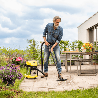 ASPIRADORA DE POLVO Y AGUA WD3S 1000W 17L KARCHER - 6