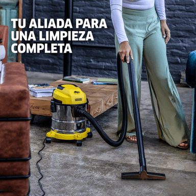 ASPIRADORA DE POLVO Y AGUA WDL1S 1000W 12L KARCHER - 4