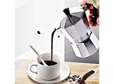 CAFETERA MOKA IN-752C 9 TASAS (450 ML) PARA EXPRESO FUERTE CON GRAN SABOR - 4