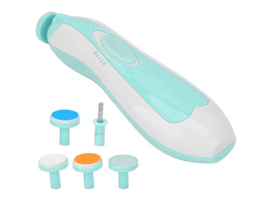 LIMA OEM CAJA ELÉCTRICA DE UÑAS DE BEBÉ CELESTE