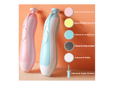 LIMA OEM CAJA ELÉCTRICA DE UÑAS DE BEBÉ CELESTE - 6