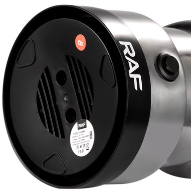MOLINILLO ELÉCTRICO ELÉCTRICO RAF R.7114 ACERO INOXIDABLE PARA CAFÉ Y ESPECIAS 4 ASPAS 300W - 4