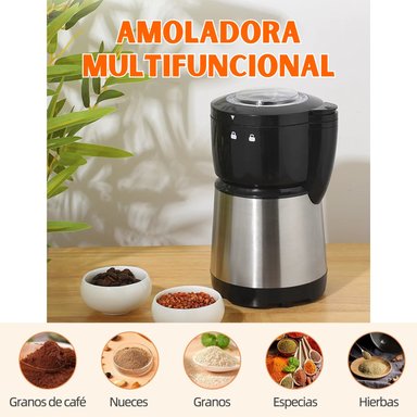 MOLINILLO ELÉCTRICO PARA CAFÉ, GRANOS Y ESPECIAS 4 ASPAS 200W R7106 - 4