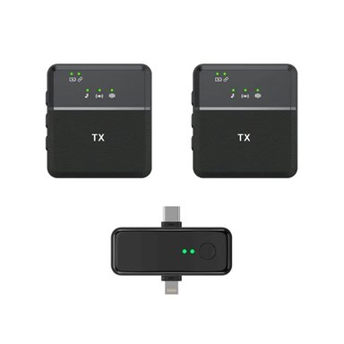 MICRÓFONO INALÁMBRICO SOLAPERO SX31 3EN1 – TIPO C, LIGHTNING Y 3.5 MM