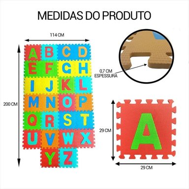PISOS ALFOMBRA DE GOMA EVA ANTIGOLPES PARA NIÑOS Y BEBÉS 26 PZAS - 3