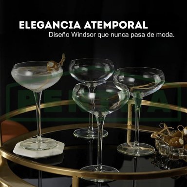 SET COPAS MARTINI MANHATTAN 340ML SET 12 COPAS MISTIC NADIR - 5