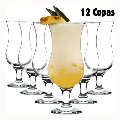 COPA HURACÁN WINDSOR 335ML NADIR CÓCTELES TROPICALES 12 COPAS
