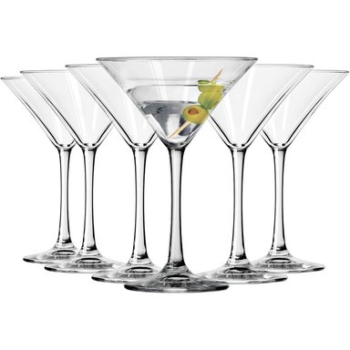 COPA MARTINI 250ML NADIR BRASIL ELEGANCIA CLÁSICA 6 COPAS