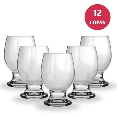 COPA DE VINO PAULISTA 200ML SET DE 12 STEMWARE
