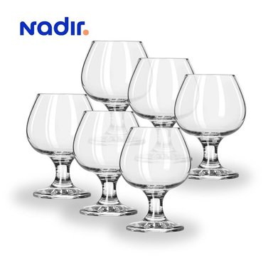 COPA COÑAC WINDSOR 330ML VIDRIO NADIR X6 COPAS BRANDY