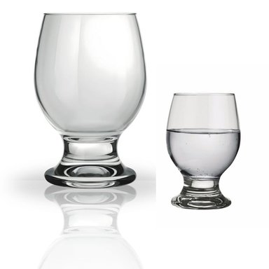 VASO COPA PARA AGUA PAULISTA 250ML DE VIDRIO, SET X12 COPAS - 2