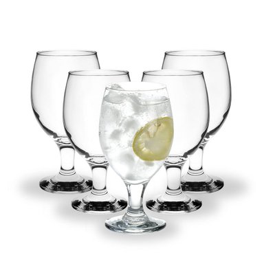 COPAS GALLANT VINO TINTO 250ML NADIR SET 6 COPAS TALLO CORTO