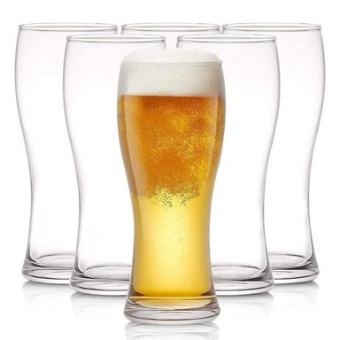 VASOS CERVECEROS NADIR JOINVILLE 300ML SET X6