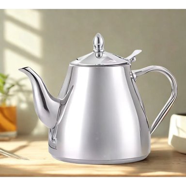 JARRA TETERA INFUSOR CON FILTRO DE ACERO INOXIDABLE 1.5L