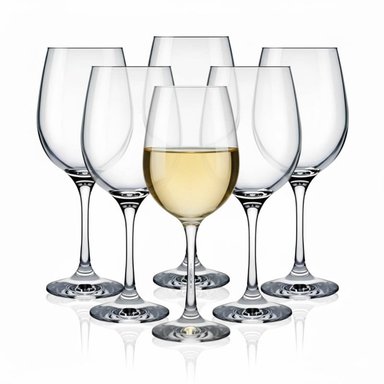 SET DE COPAS PARA VINO 330ML X6 – ELEGANCIA Y CLARIDAD