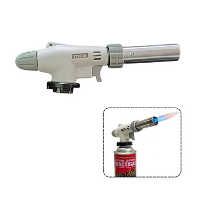 SOPLETE FLAMEADOR ENCENDIDO AUTOMÁTICO Y LLAMA REGULABLE